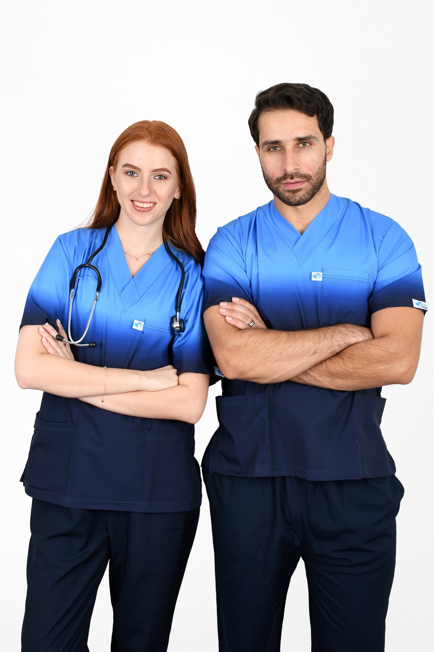 Medical Scrub unisex -New Design Degradgeh