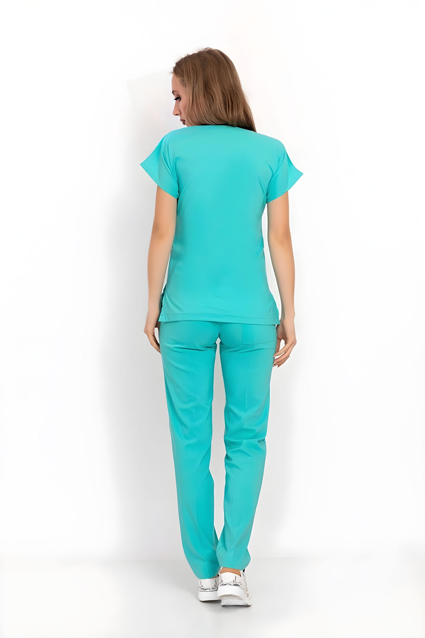 Baby Blue Scrub Set (Top + Pants)