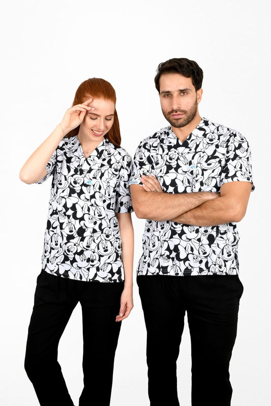 Original Minnie Pediatric Scrub – Comfort and Style with Original Minnie … اسكراب طبي بتصميم ميكي ماوس – للراحة والأناقة في كل لحظة