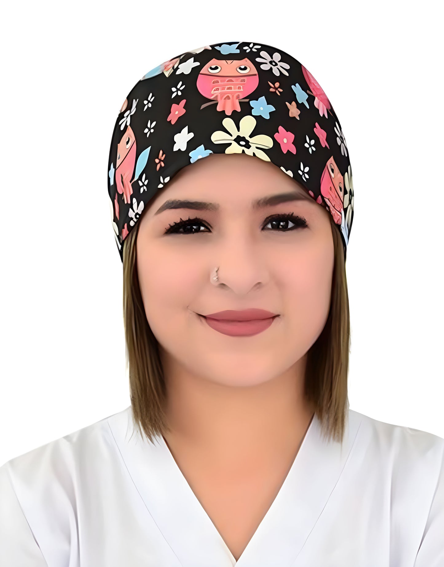 Pink owl headcap