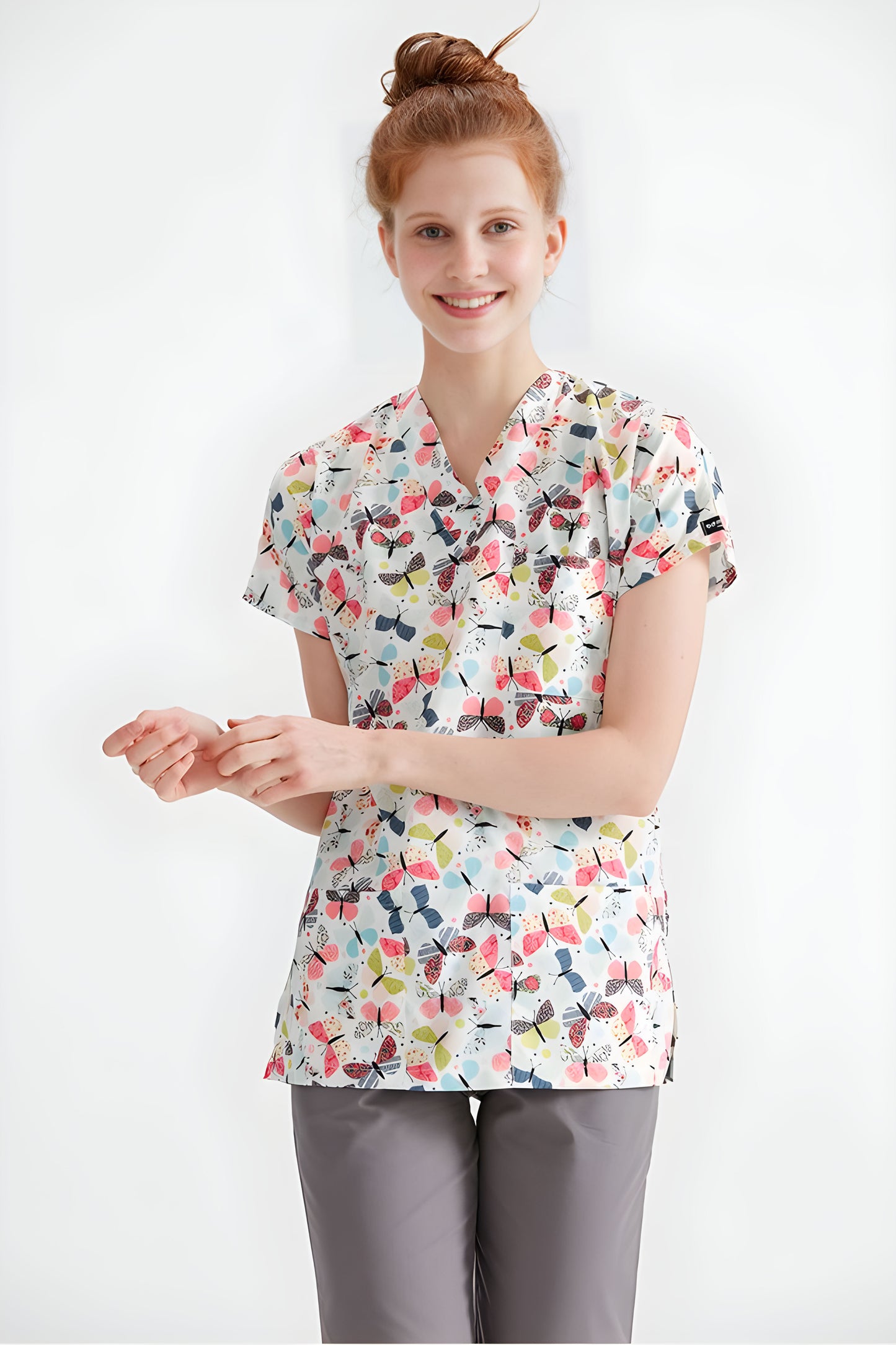 New Butterfly Top – Elegant and Playful for Pediatricians ….تــوب New Butterfly – أنيق ومرح لأطباء الأطفال